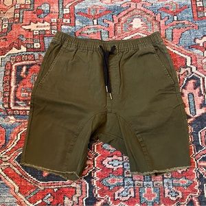 Zanerobe olive shorts. Size 32